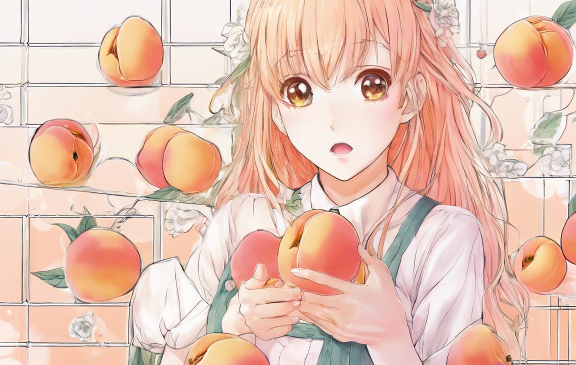 Delicious Peach Sorbet: A Manga-Inspired Recipe