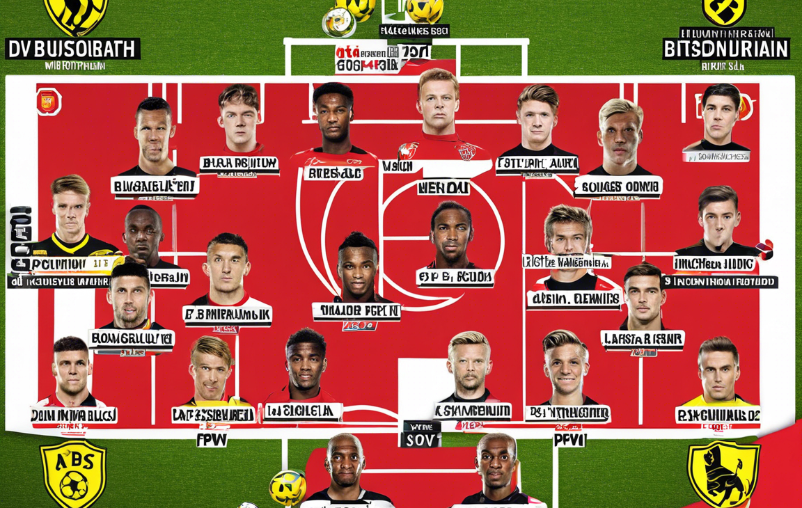 PSV Eindhoven vs Borussia Dortmund Predicted Lineups