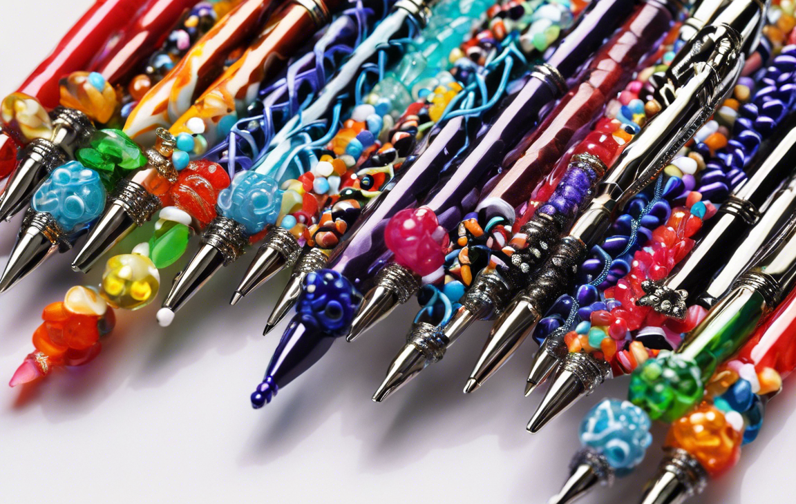 Dazzle Your Desk with Beaded Pens!