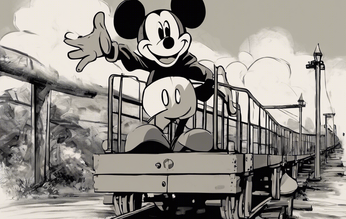 Exploring Mickey Mouse on a Railway: A Disney Adventure!