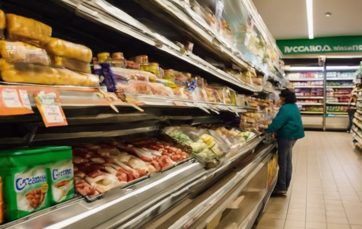 Indícame el camino a la tienda de alimentos más cercana