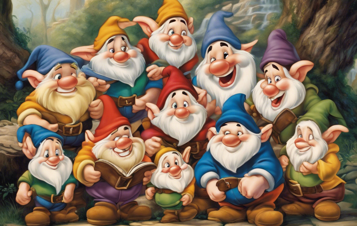 Meet The Seven Dwarfs: Characters From Snow White!