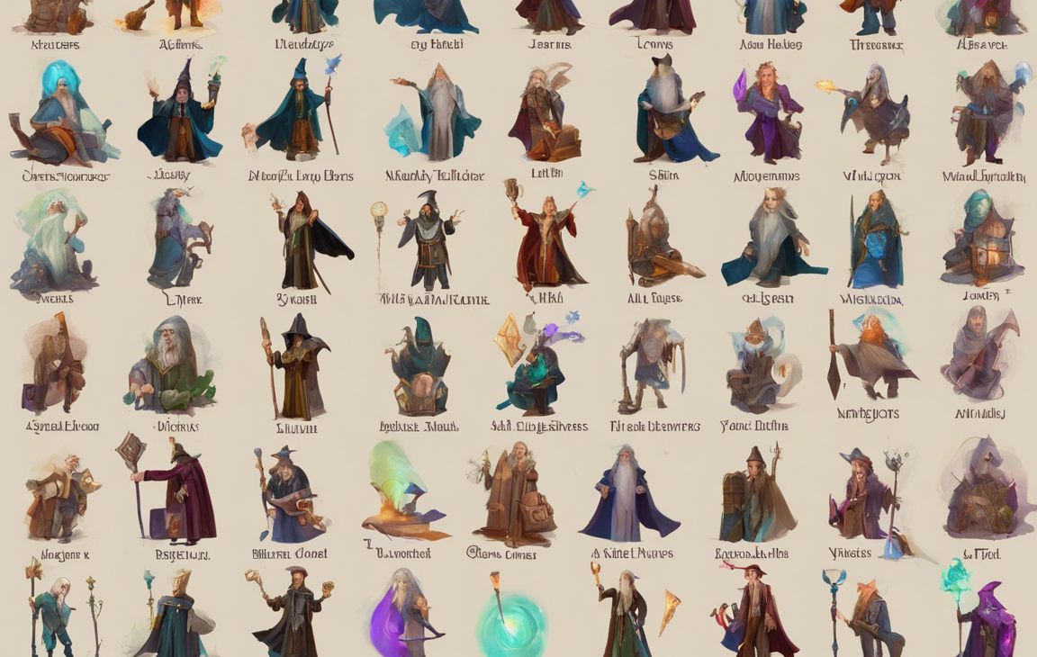 Spellbinding Wizard Names: Unleash Your Creative Magic!