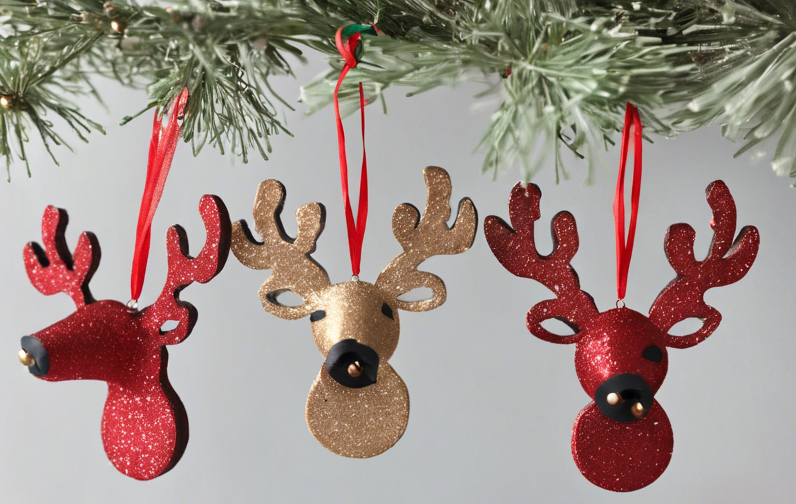 Spruce up Your Tree with Charming Reindeer Ornaments