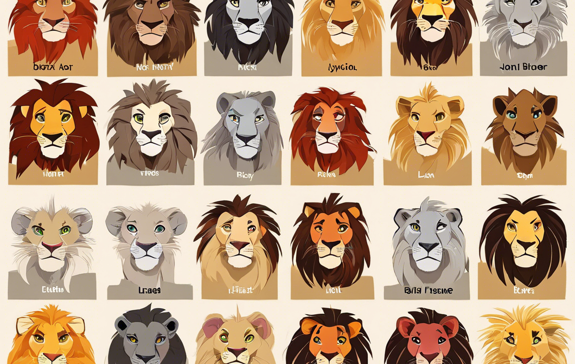 The Lion King Characters and Their Names