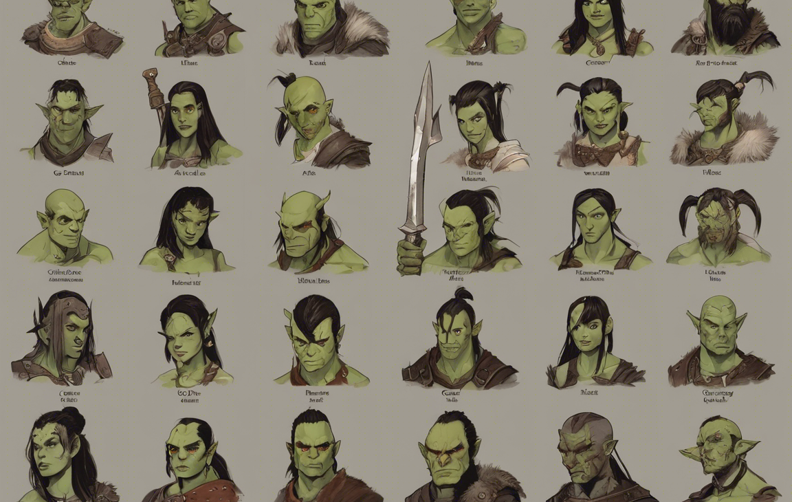 Unleash Creativity: Half Orc Naming Tips!